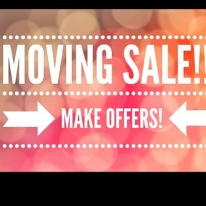 Moving Sale! Accepting offers!